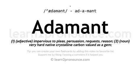 adamant meaning in tagalog|How to say adamant in Filipino .